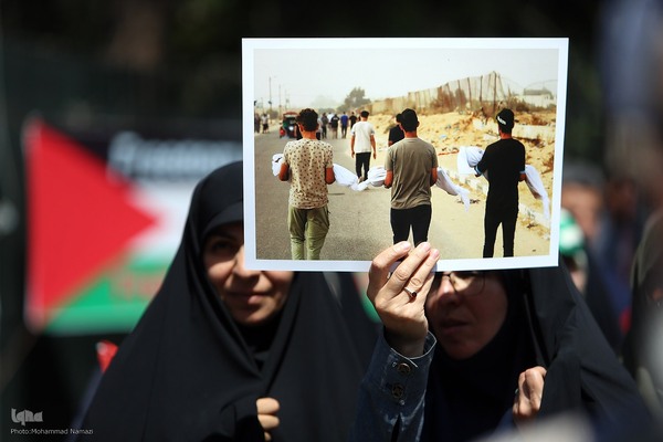 تجمع دانشگاهیان در حمایت از مردم مظلوم غزه