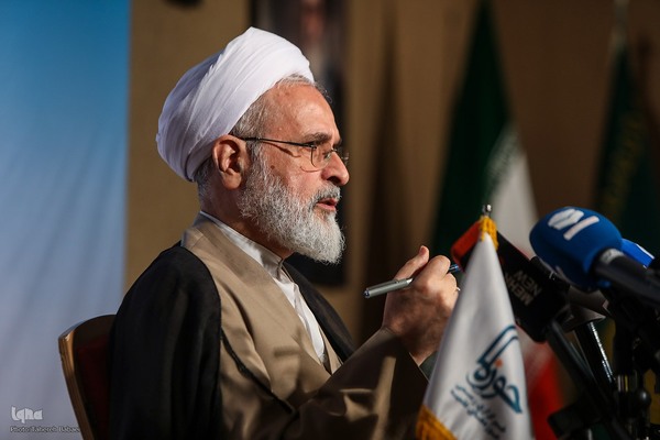 آیت‌الله علیرضا اعرافی، مدیر حوزه‌های علمیه کشور در نشست خبری همایش بین‌المللی یکصدمین سالگشت بازتأسیس حوزه علمیه قم