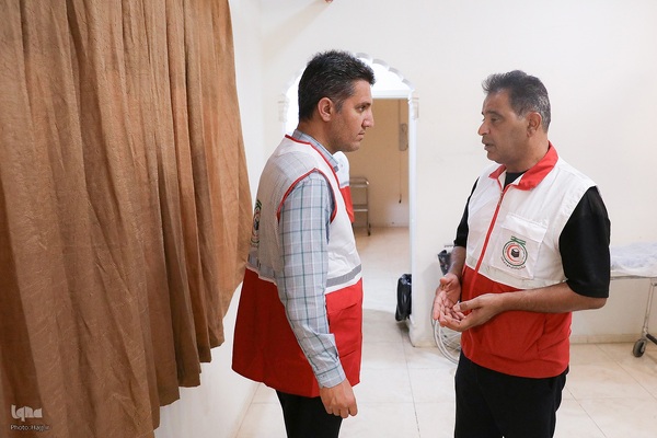 بازدید سرپرست حجاج ایرانی از مرکز پزشکی هلال احمر در مدینه