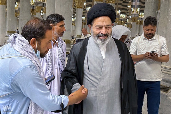 نماز جماعت در مسجد النبی