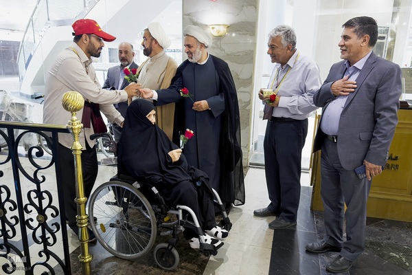 ورود کاروان جانبازان به مدینه النبی
