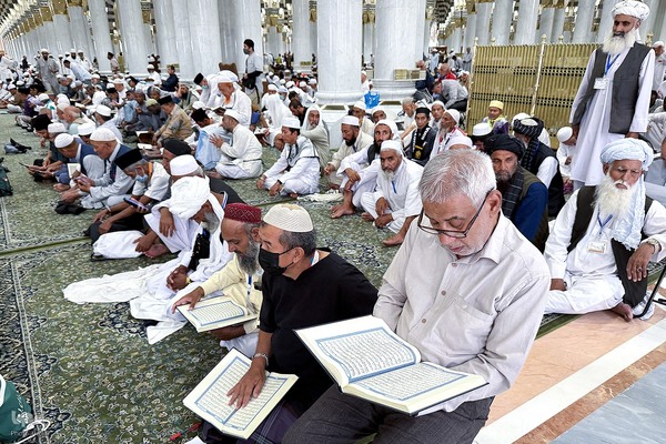 حال‌وهوای مسجد النبی (ص) در ایام حج 1404