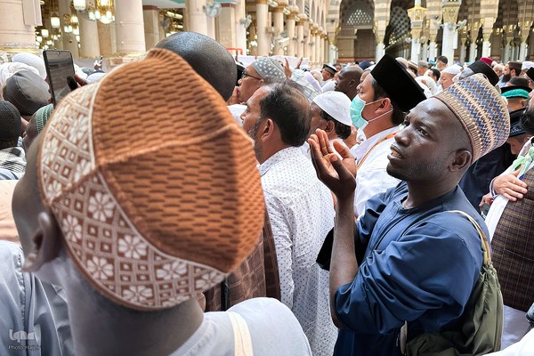 حال‌وهوای مسجد النبی (ص) در ایام حج 1404