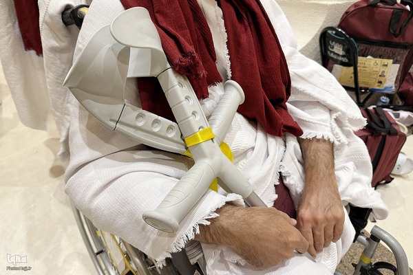 کاروان ویژه جانبازان احرام بستند و عازم بیت الله الحرام شدند