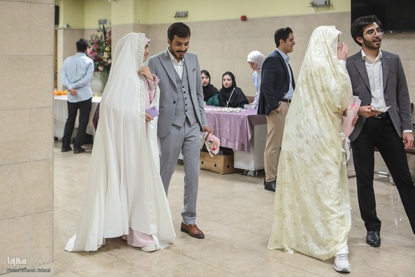 جشن ازدواج دانشجویی در دانشگاه علوم پزشکی ایران