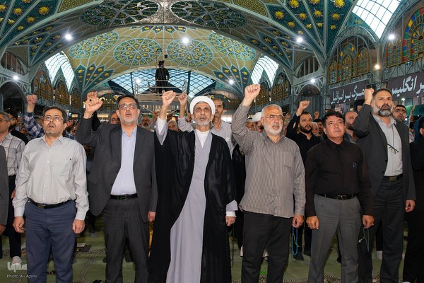 راهپیمایی مردم اصفهان علیه تهاجم رژیم صهیونیستی