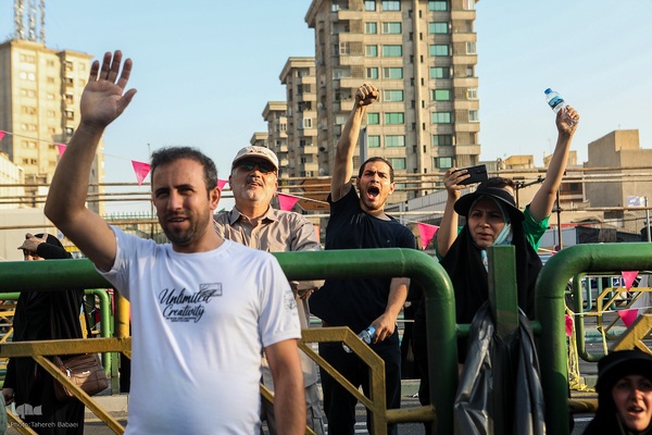 خروش غدیری مردم ایران؛ این بار برای فتح خیبر زمان