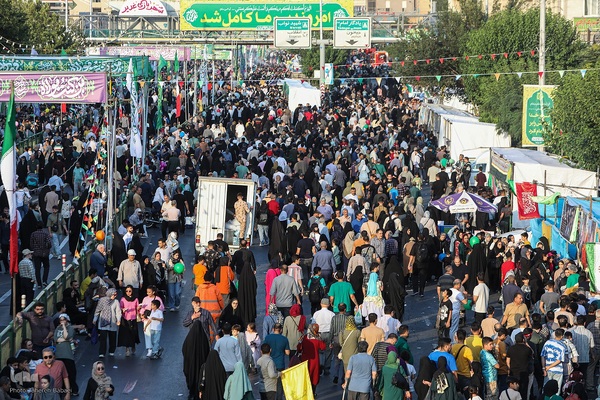 خروش غدیری مردم ایران؛ این بار برای فتح خیبر زمان