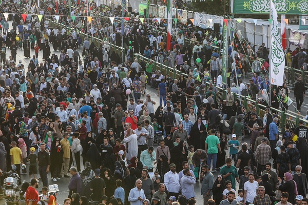 خروش غدیری مردم ایران؛ این بار برای فتح خیبر زمان