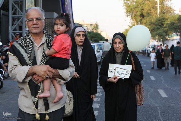 خروش غدیری مردم ایران؛ این بار برای فتح خیبر زمان