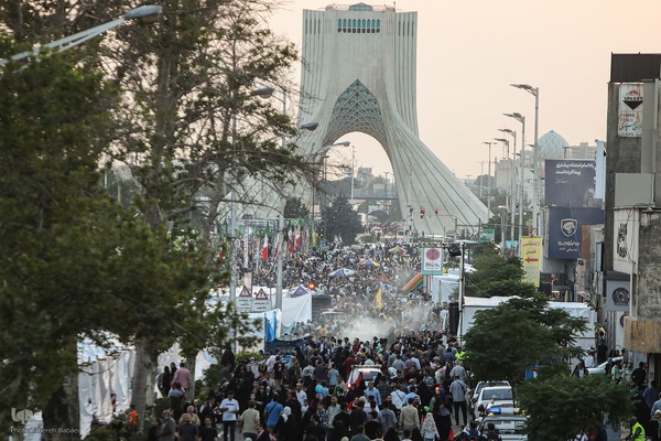 خروش غدیری مردم ایران؛ این بار برای فتح خیبر زمان