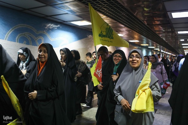 خروش غدیری مردم ایران؛ این بار برای فتح خیبر زمان
