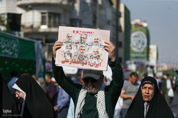 خروش غدیری مردم ایران؛ این بار برای فتح خیبر زمان-۲