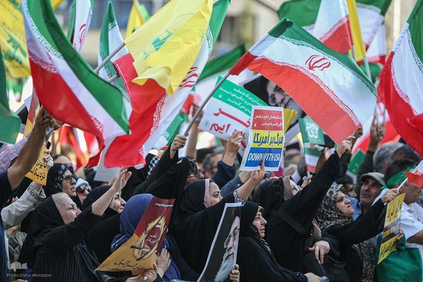 خروش غدیری مردم ایران؛ این بار برای فتح خیبر زمان-۲