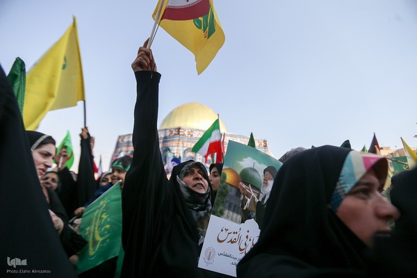 خروش غدیری مردم ایران؛ این بار برای فتح خیبر زمان-۲