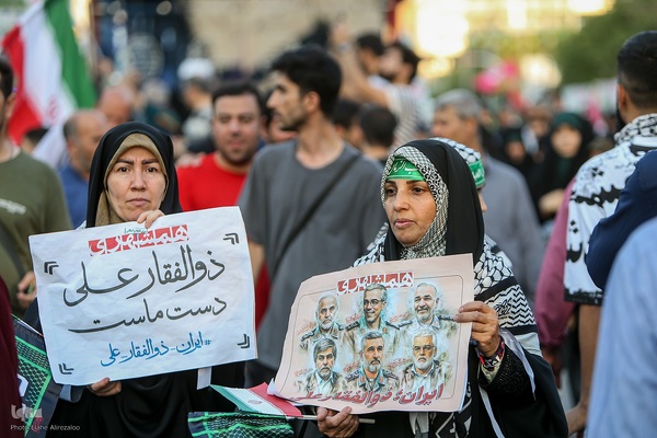 خروش غدیری مردم ایران؛ این بار برای فتح خیبر زمان-۲