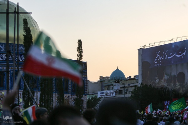 خروش غدیری مردم ایران؛ این بار برای فتح خیبر زمان-۲