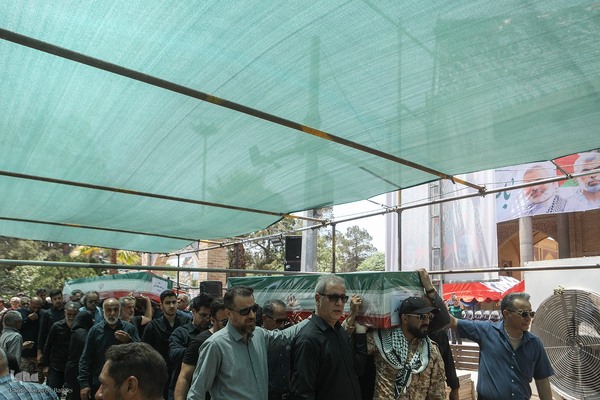 تشییع شهدای تهران در تجاوز رژیم اشغالگر صهیونیستی