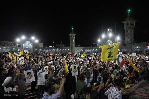 اعلام انزجار و فریاد انتقام مردم قم علیه تجاوز آمریکا به خاک ایران