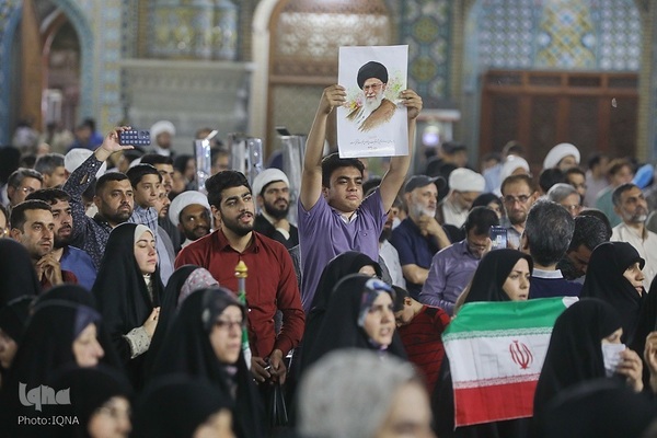 اعلام انزجار و فریاد انتقام مردم قم علیه تجاوز آمریکا به خاک ایران