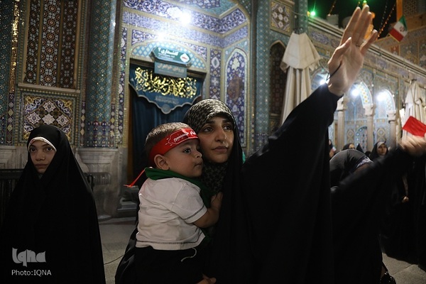 اعلام انزجار و فریاد انتقام مردم قم علیه تجاوز آمریکا به خاک ایران