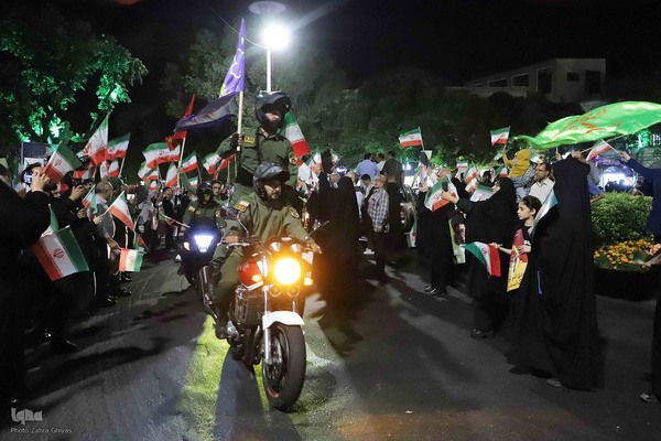 تجمع مردمی حمایت از بشارت فتح در تبریز