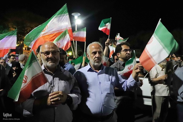 تجمع مردمی حمایت از بشارت فتح در تبریز