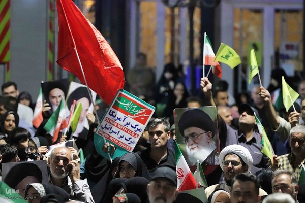 تجمع مردمی حمایت از بشارت فتح در تبریز