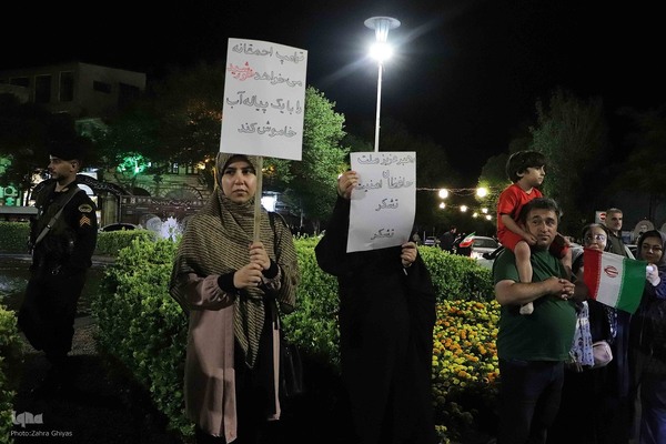 تجمع مردمی حمایت از بشارت فتح در تبریز