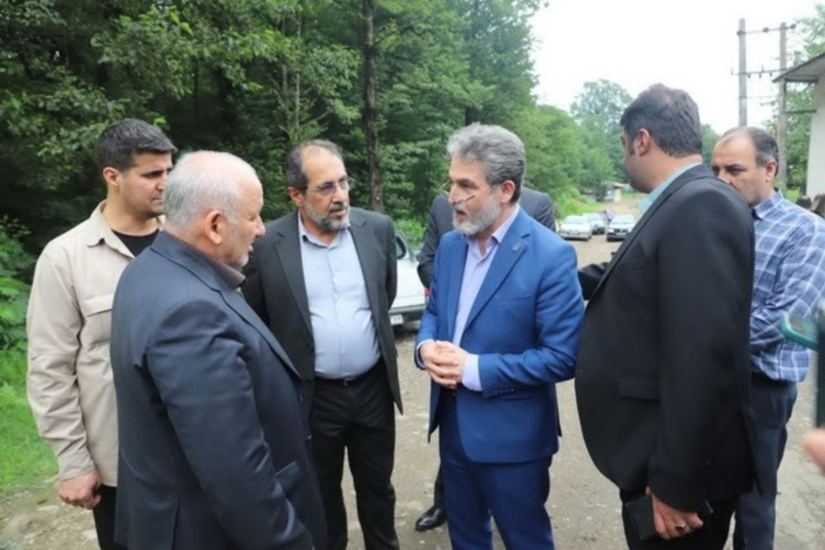 حضور استاندار مازندران در فرمانداری محمودآباد و بازدید از سایت زباله سوز رامسر و تنکابن