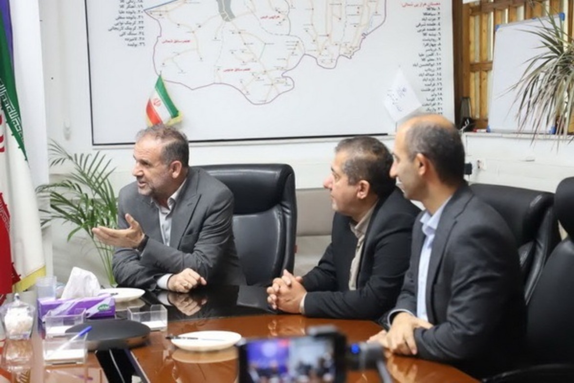 حضور استاندار مازندران در فرمانداری محمودآباد و بازدید از سایت زباله سوز رامسر و تنکابن