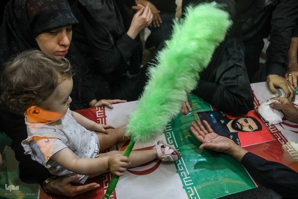 تشییع ‌پیکر شهدای تعرض رژیم اشغالگر صهیونیستی به تهران