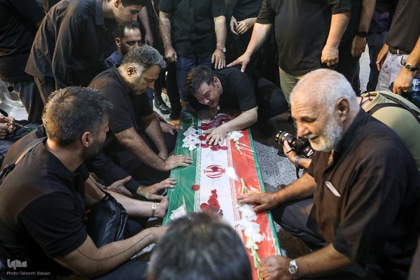 تشییع ‌پیکر شهدای تعرض رژیم اشغالگر صهیونیستی به تهران