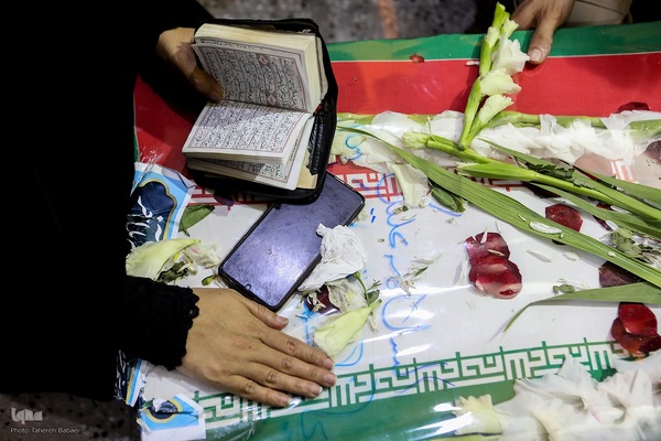 تشییع ‌پیکر شهدای تعرض رژیم اشغالگر صهیونیستی به تهران