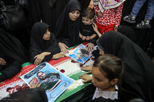 تشییع ‌پیکر شهدای تعرض رژیم اشغالگر صهیونیستی به تهران