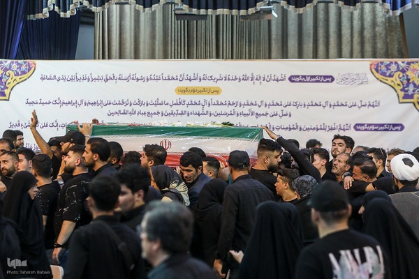 تشییع ‌پیکر شهدای تعرض رژیم اشغالگر صهیونیستی به تهران