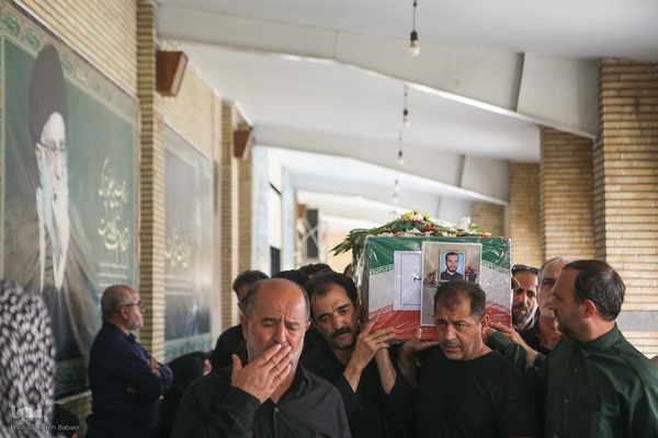 تشییع ‌پیکر شهدای تعرض رژیم اشغالگر صهیونیستی به تهران