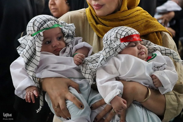 مراسم شیرخوارگان حسینی در ارومیه