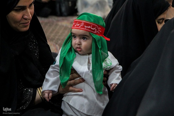 مراسم شیرخوارگان حسینی در همدان