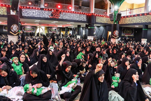 مراسم شیرخوارگان حسینی در زنجان