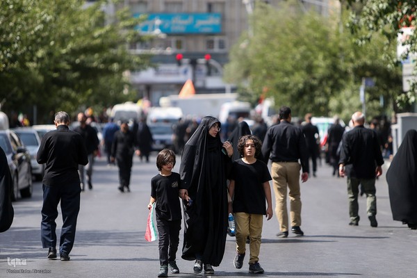 تشییع پیکر ۶۰ شهید اقتدار در تهران