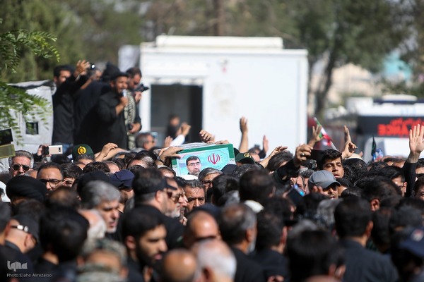 مراسم خاکسپاری سرداران حاجی‌زاده، باقری