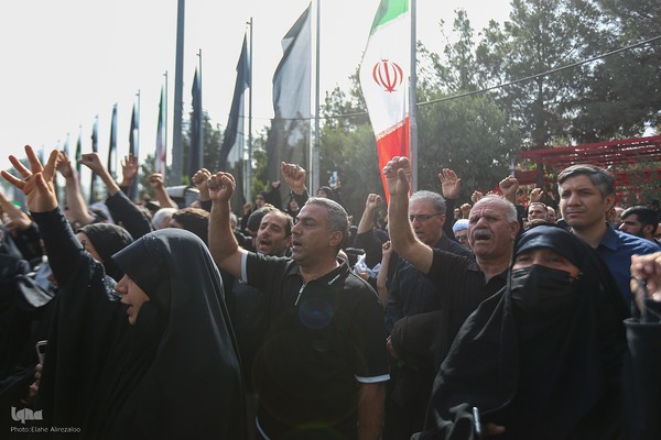 مراسم خاکسپاری سرداران حاجی‌زاده، باقری