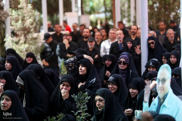 مراسم خاکسپاری سرداران حاجی‌زاده، باقری