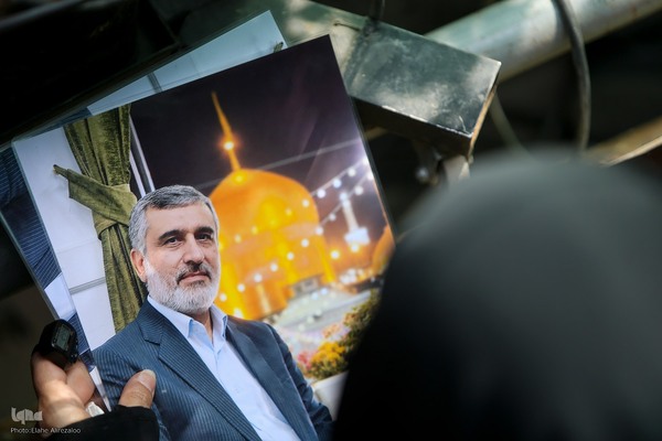 مراسم خاکسپاری سرداران حاجی‌زاده، باقری