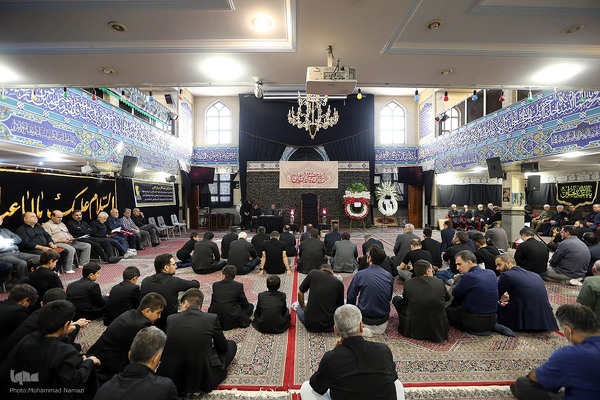 مراسم ختم پاسدار قرآنی شهید احسان ذاکری