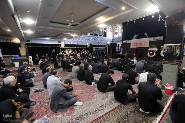 مراسم ختم پاسدار قرآنی شهید احسان ذاکری