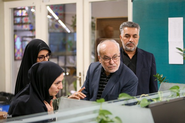 بازدید دکتر رضا پورحسین از خبرگزاری ایکنا