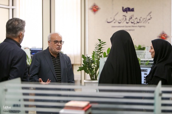 بازدید دکتر رضا پورحسین از خبرگزاری ایکنا