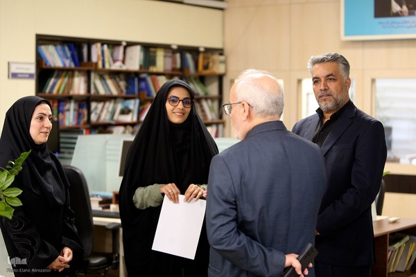 بازدید دکتر رضا پورحسین از خبرگزاری ایکنا